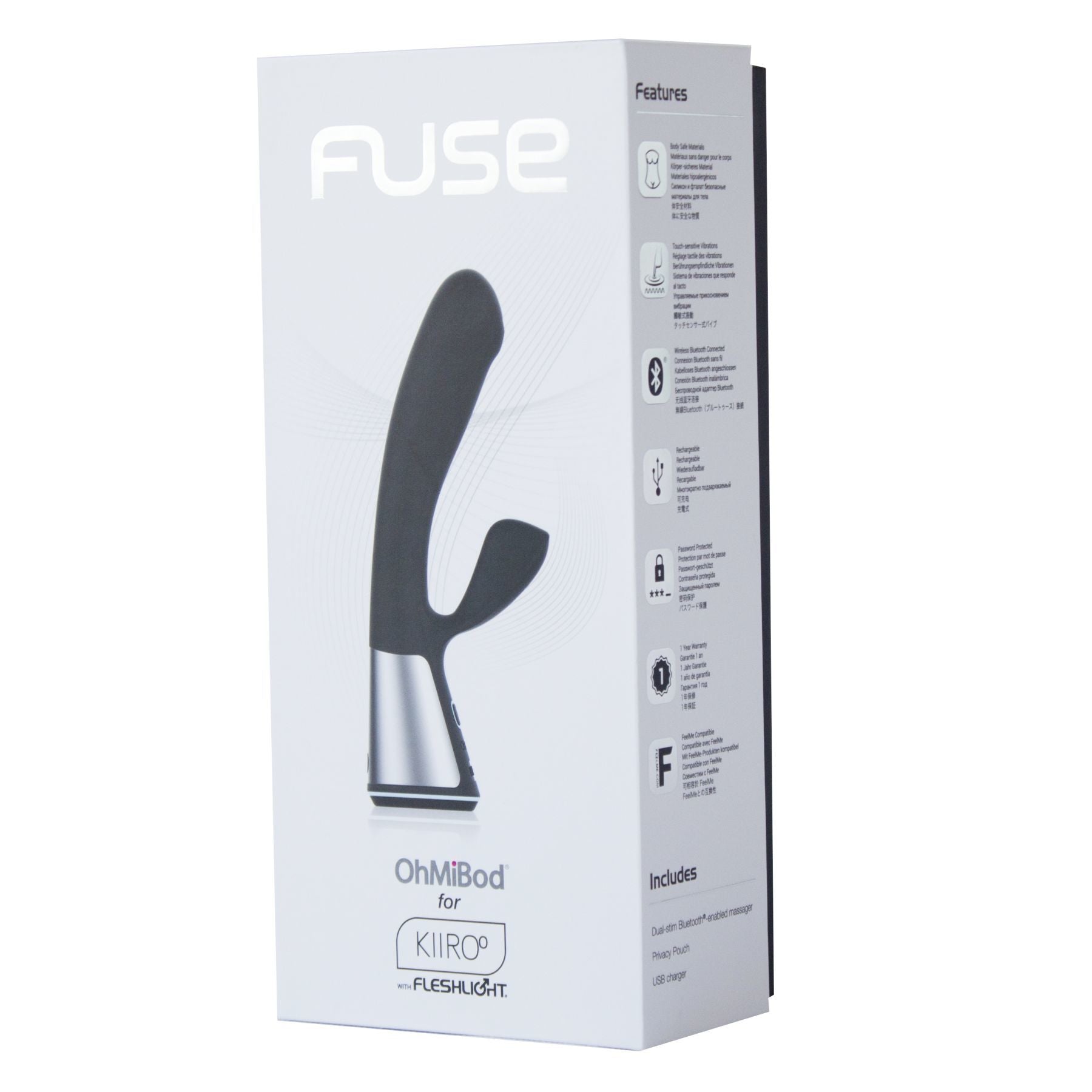 Thumb image for product index 8: Интерактивный вибратор-кролик Ohmibod Fuse for Kiiroo 