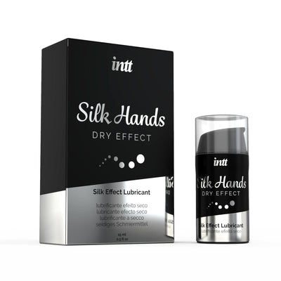 Main image for product index 1: Ультрагуста силіконова змазка Intt Silk Hands