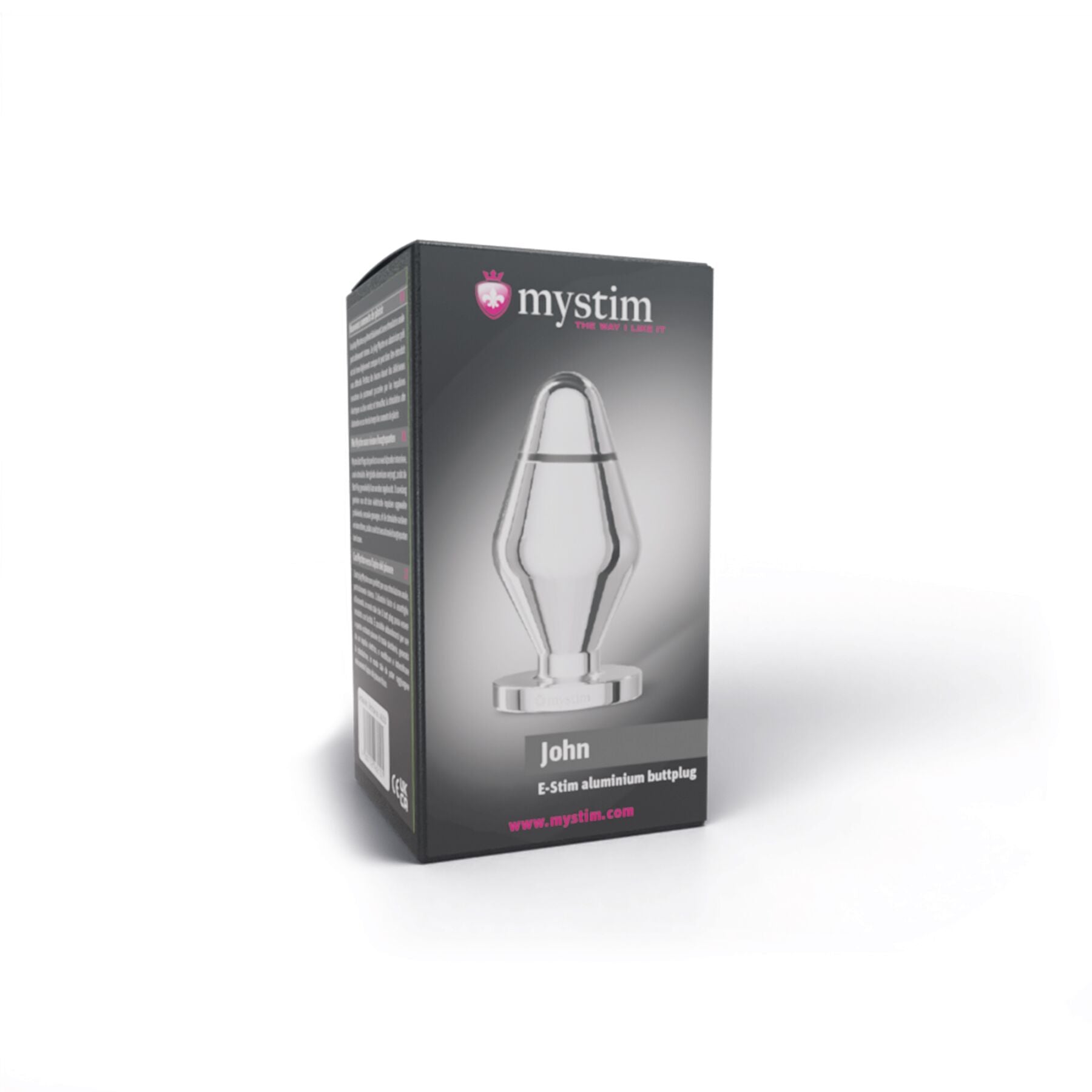 Thumb image for product index 6: Металева анальна пробка Mystim John для електростимулятора