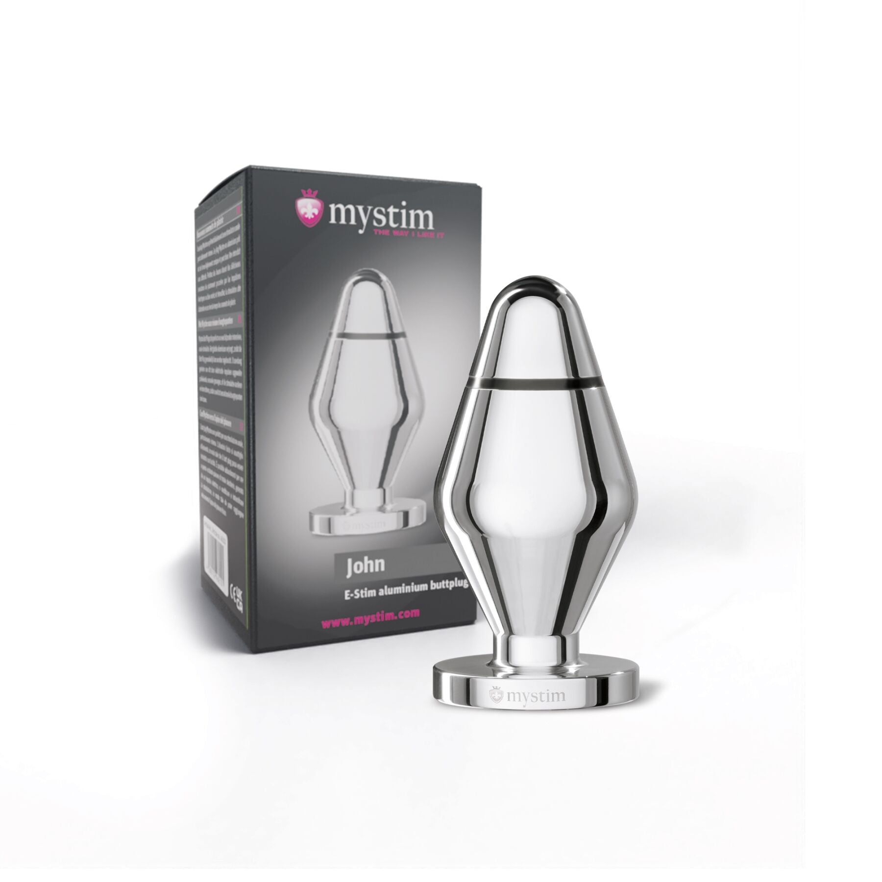 Thumb image for product index 5: Металева анальна пробка Mystim John для електростимулятора