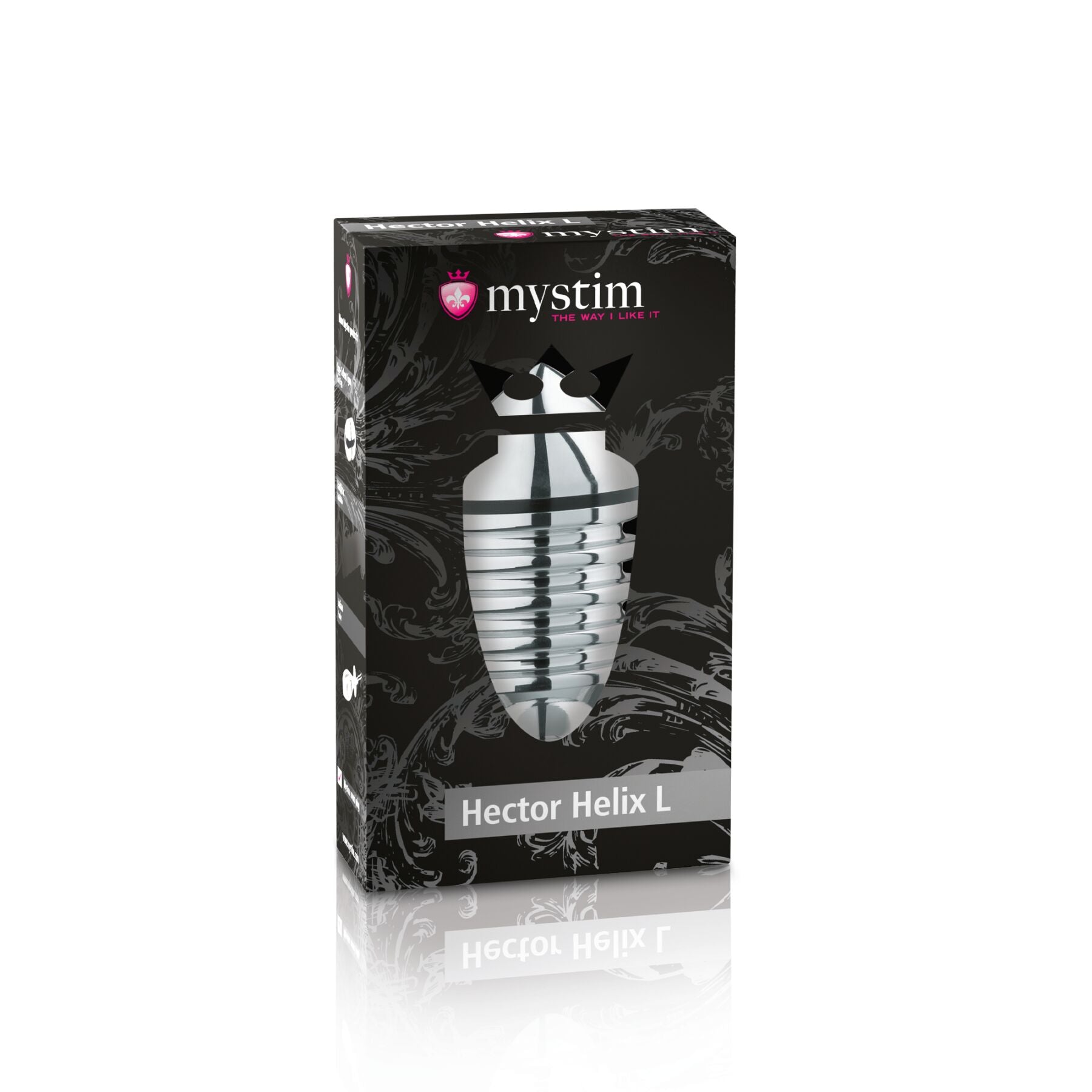 Thumb image for product index 12: Металева анальна пробка Mystim Hector Helix