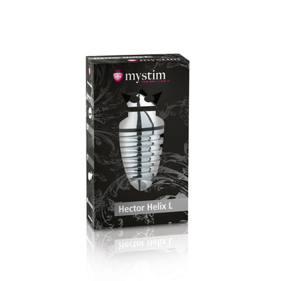Main image for product index 12: Металева анальна пробка Mystim Hector Helix