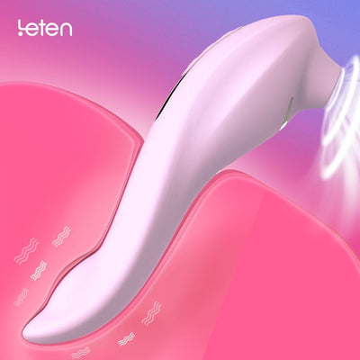 Main image for product index 3: Вакуумний вібратор 3-в-1 Leten Sucking Vibrator