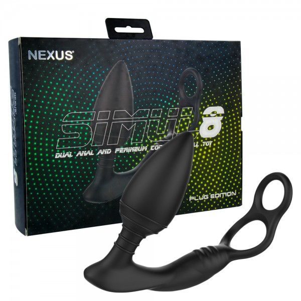 Thumb image for product index 2: Анальная вибропробка Nexus SIMUL8 Plug Edition