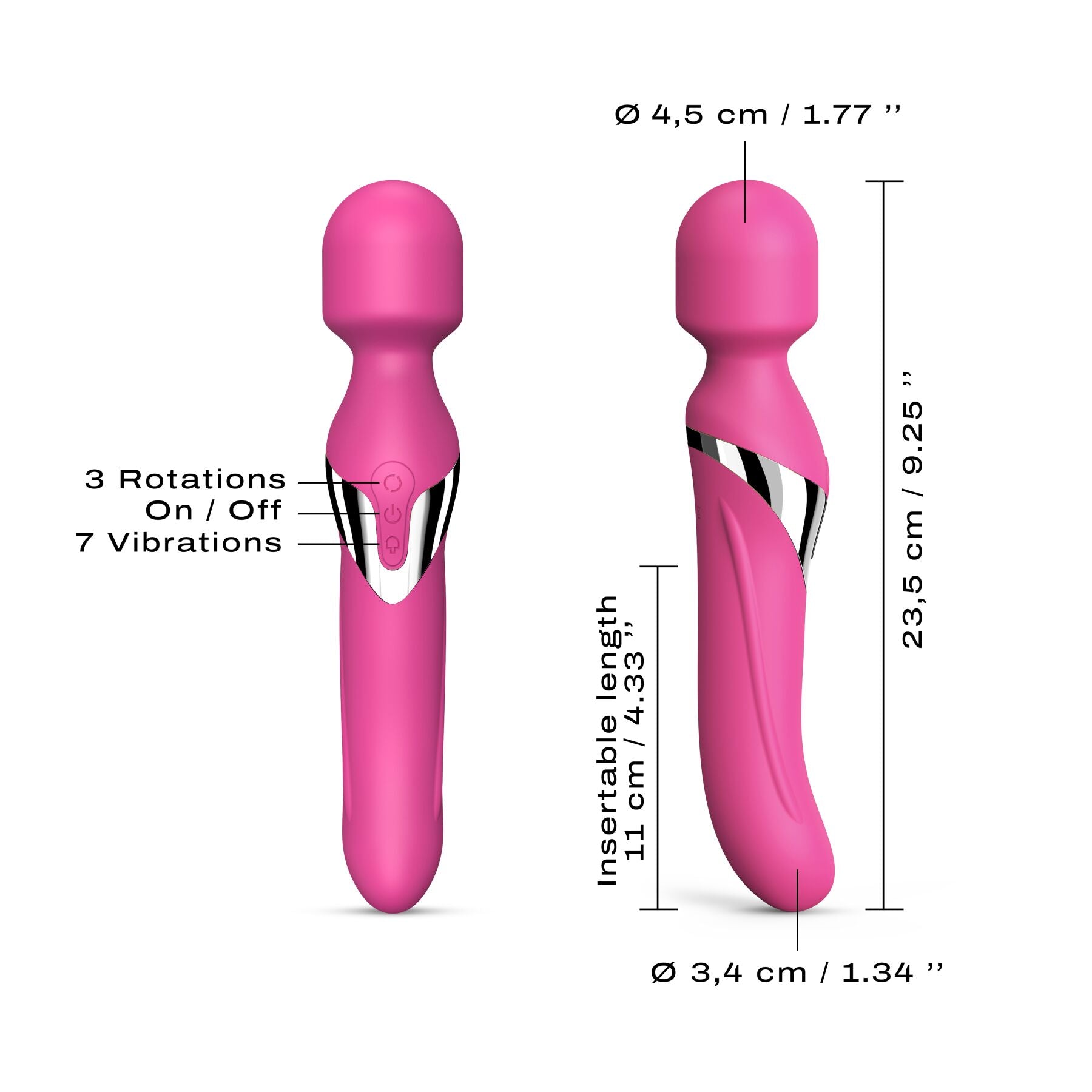 Thumb image for product index 8: Вибромассажер 2в1 Dorcel Dual Orgasms  