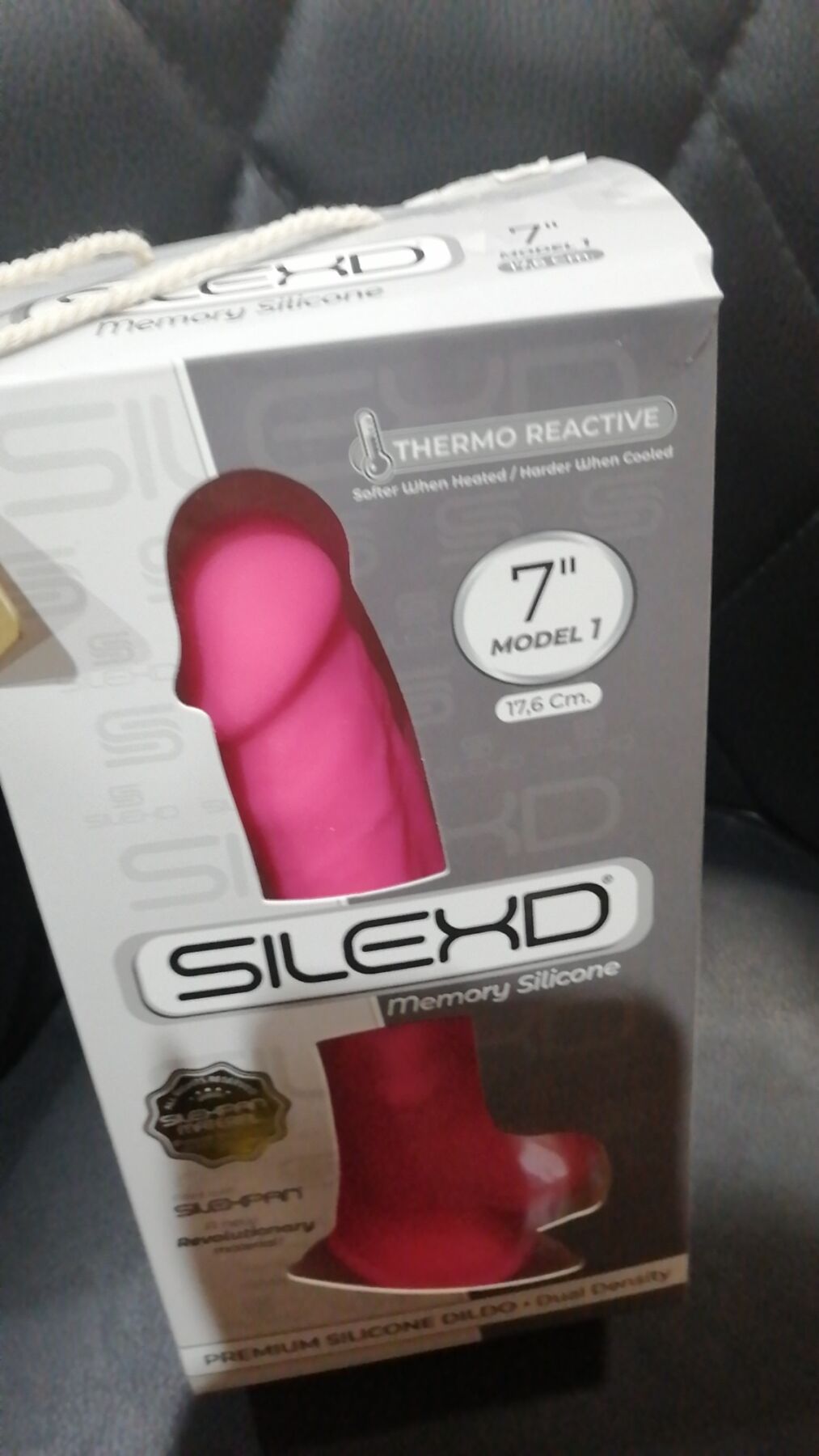 Thumb image for product index 2: Фалоімітатор SilexD Johnny Pink (MODEL 1 size 7in) (м'ята упаковка!!!)