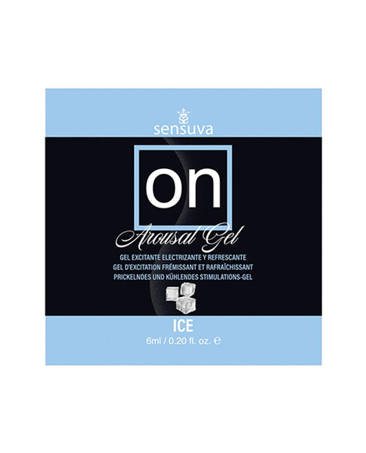 Пробник збудливого гелю Sensuva - ON for Her Arousal Gel Ice