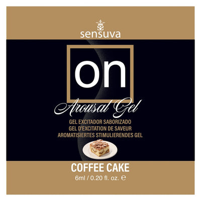 Main image for product index 1: Пробник збудливого гелю Sensuva - ON for Her Arousal Gel Coffee Cake