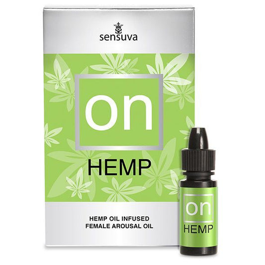 Збуджувальні краплі для клітора Sensuva - ON Arousal Oil for Her Hemp Infused