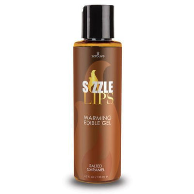 Main image for product index 2: Согревающий массажный гель Sensuva Sizzle Lips Salted Caramel 