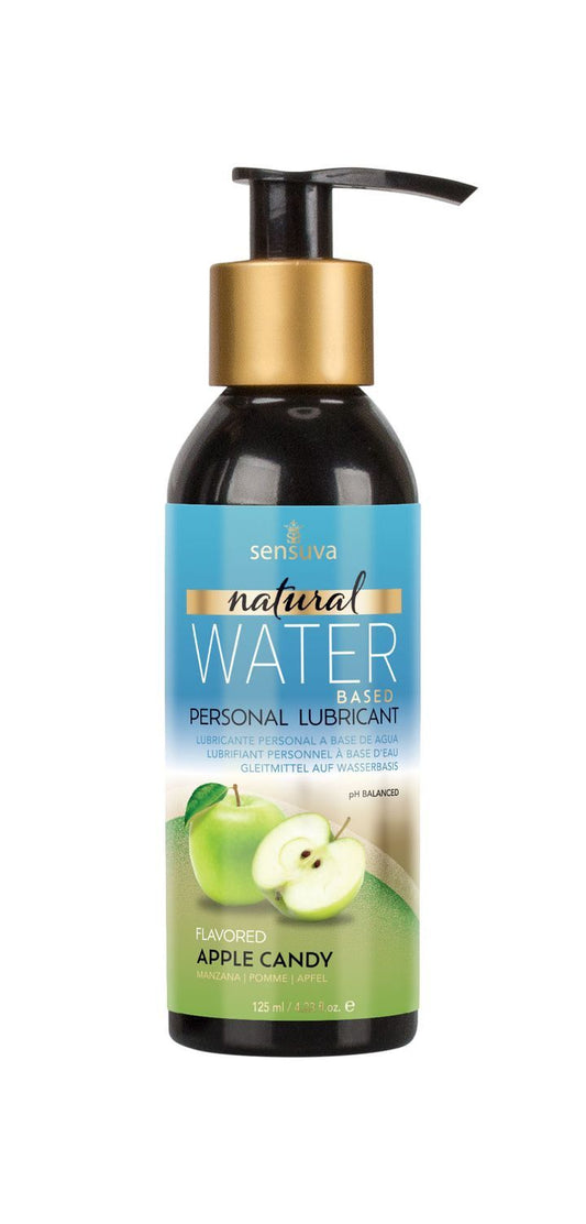Смазка на водной основе Sensuva Natural Water-Based Apple Candy 