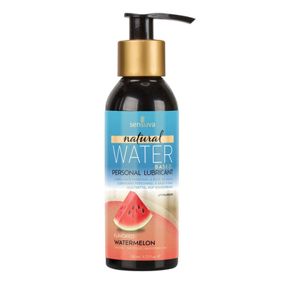 Смазка на водной основе Sensuva Natural Water-Based Watermelon  - фото 2