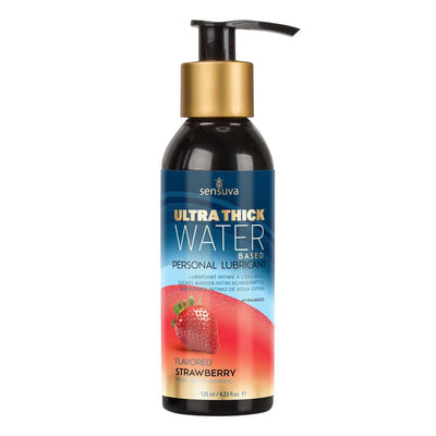 Main image for product index 2: Густа змазка на водній основі Sensuva UltraThick Water-Based Strawberry