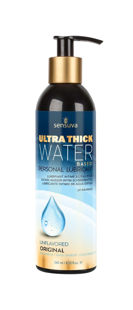 Густа змазка Sensuva Ultra-Thick Water-Based на водній основі, без гліцерину та парабенів_