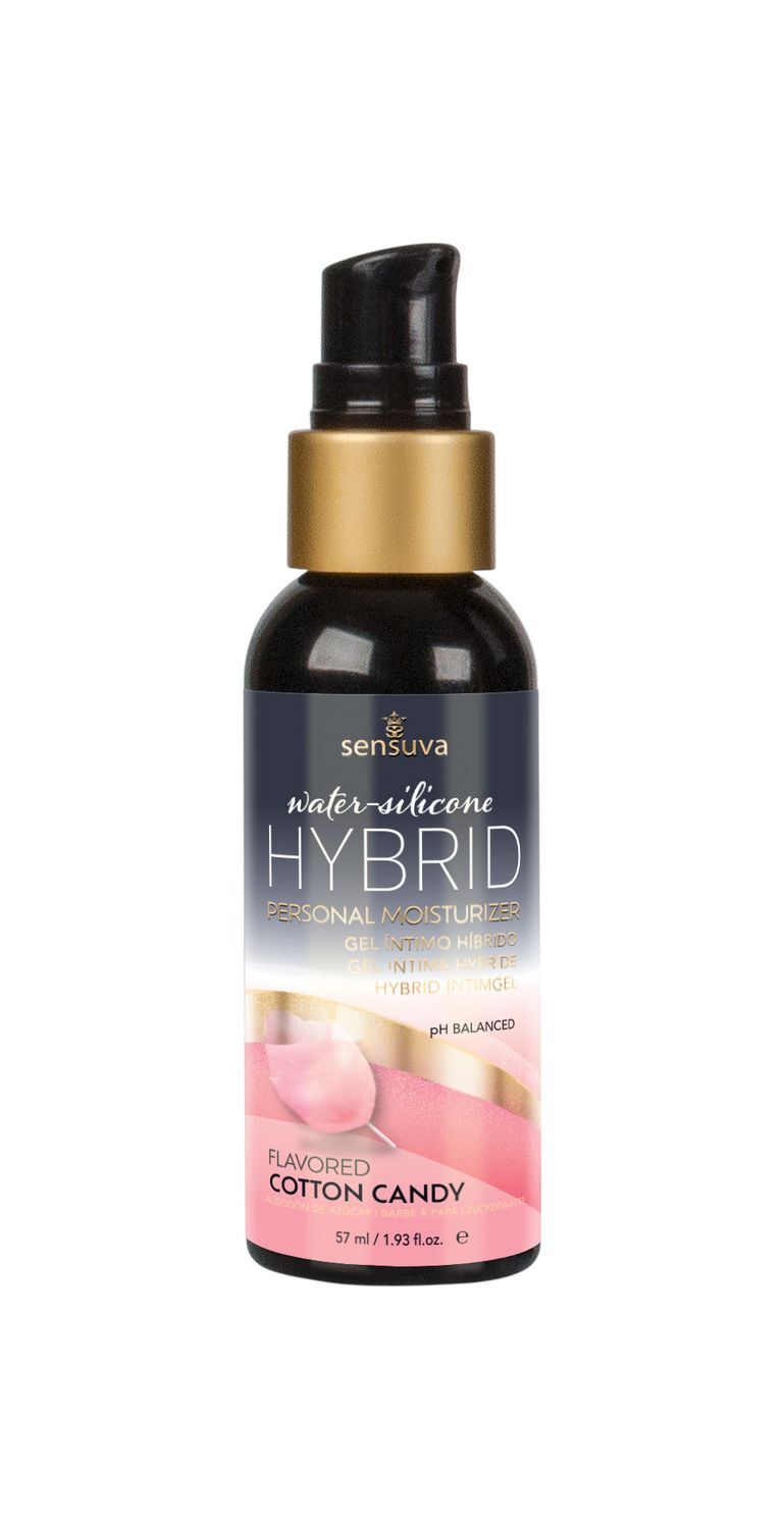 Смазка водно-силиконовая Sensuva Hybrid Cotton Candy  - превью 2