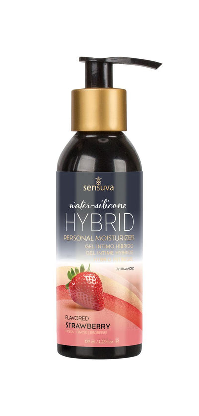 Main image for product index 1: Смазка водно-силиконовая Sensuva Hybrid Strawberry 
