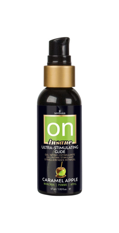 Main image for product index 2: Збуджувальна змазка на гібридній основі Sensuva Ultra-Stimulating On Insane Caramel Apple