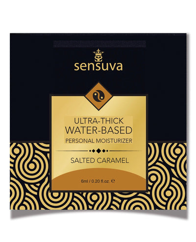 Main image for product index 1: Пробник Sensuva - Ultra–Thick Water-Based Salted Caramel 