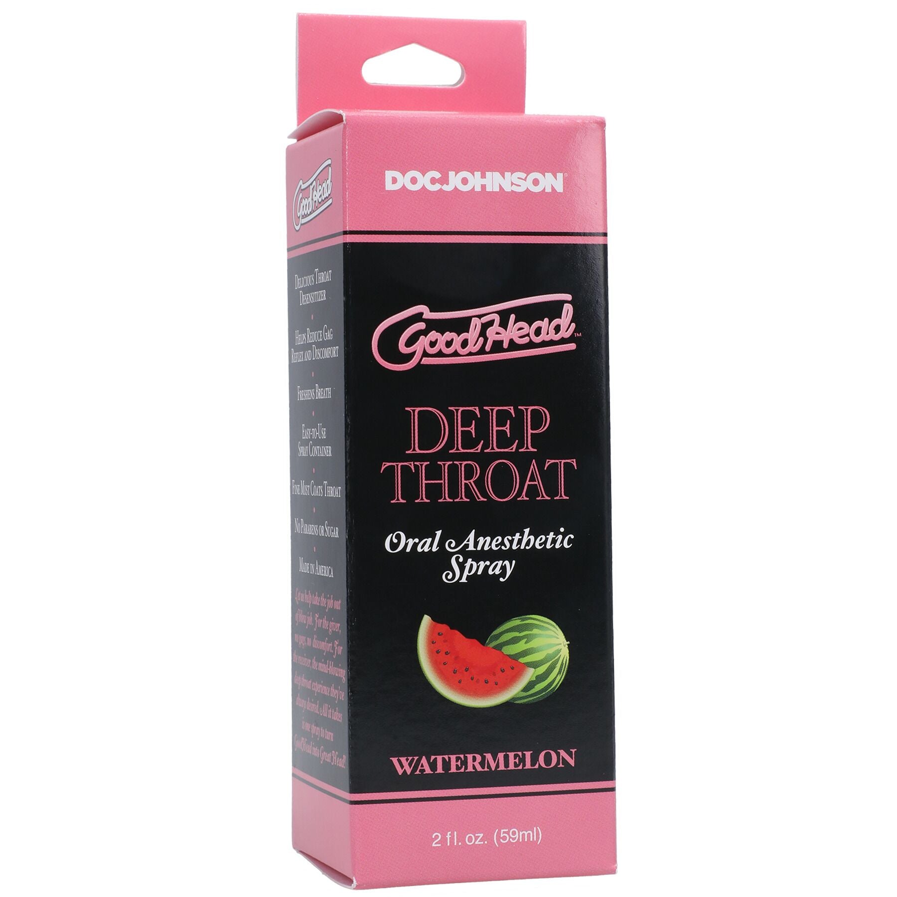 Thumb image for product index 3: Спрей для минета Doc Johnson GoodHead DeepThroat Spray – Watermelon 