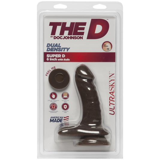 Фалоімітатор Doc Johnson The D - Super D - With Balls_