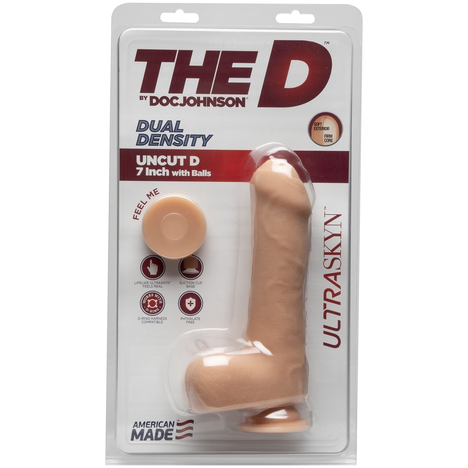 Thumb image for product index 2: Фаллоимитатор Doc Johnson The D - Uncut D - With Balls