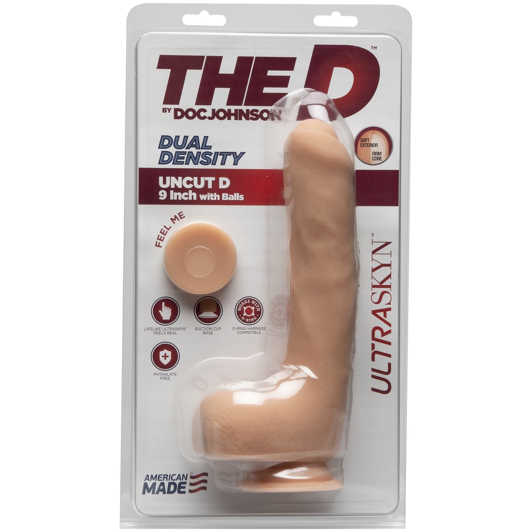 Thumb image for product index 4: Фаллоимитатор Doc Johnson The D - Uncut D - With Balls