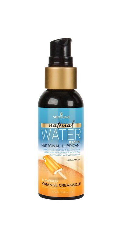 Main image for product index 2: Змазка на водній основі Sensuva Natural Water-Based Orange Creamsicle