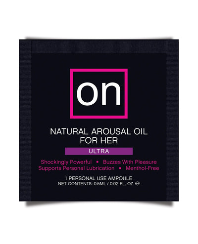 Main image for product index 1: Пробник возбуждающего масла Sensuva - ON Arousal Oil for Her Ultra 