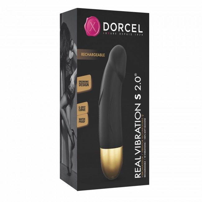 Thumb image for product index 10: Вибратор Dorcel Real Vibration Gold 2.0, для точки G