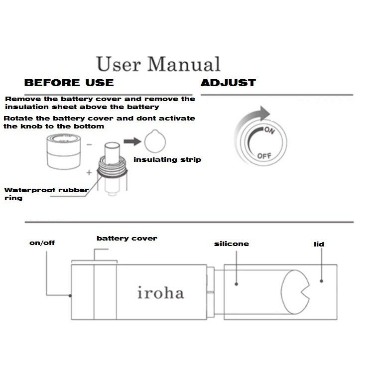 Thumb image for product index 20: Вібратор-помада IROHA STICK