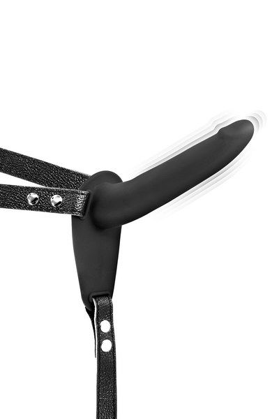 Страпон з вібрацією Fetish Tentation Vibrating Strap-On with Dildo