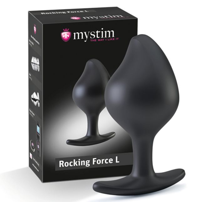 Thumb image for product index 11: Силиконовая анальная пробка Mystim Rocking Force