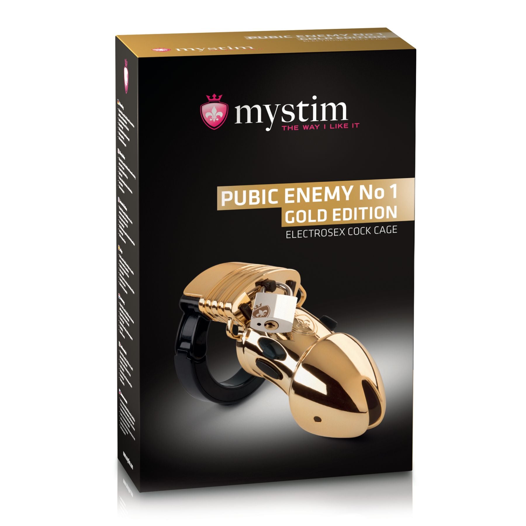 Thumb image for product index 4: Клітка для члена/Пасок вірності з електростимуляцією Mystim Pubic Enemy No 1