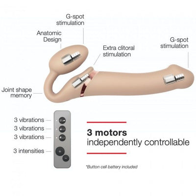 Main image for product index 34: Безремневой страпон с вибрацией Strap-On-Me Vibrating 