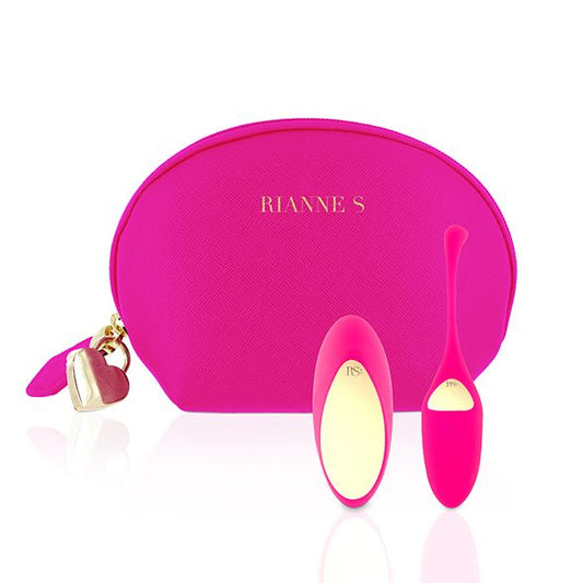 Віброяйце Rianne S: Pulsy Playball з вібруючим пультом ДК