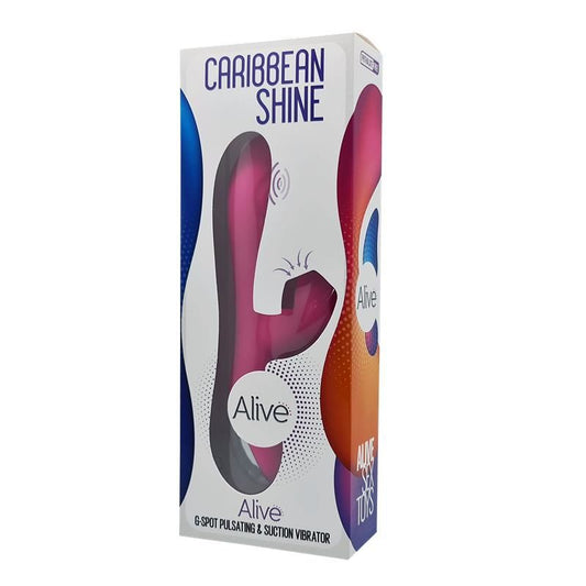 Вібратор-кролик 3 в 1 Alive Caribbean Shine_