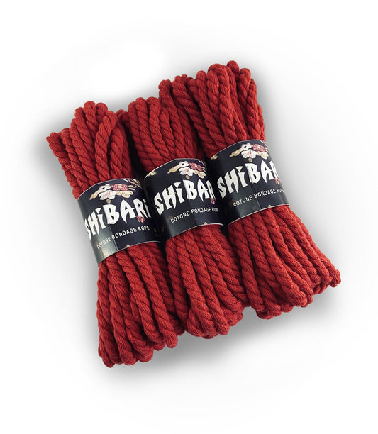 Бавовняна мотузка для шібарі Feral Feelings Shibari Rope, 8 м_