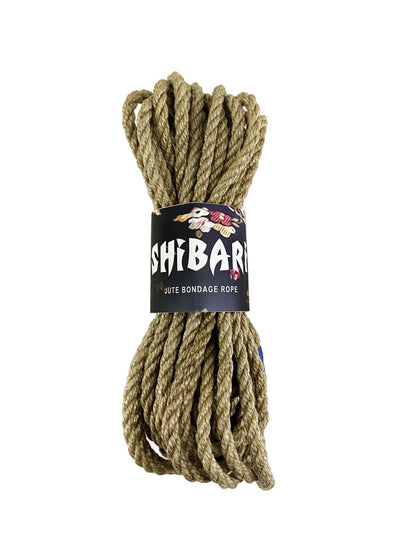 Main image for product index 1: Джутова мотузка для шібарі Feral Feelings Shibari Rope, 8 м