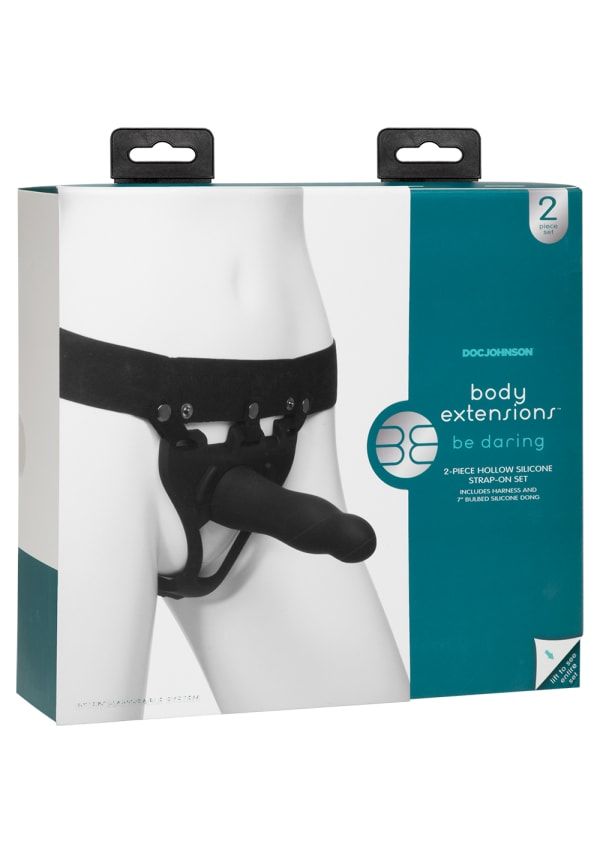 Thumb image for product index 6: Страпон унісекс Doc Johnson Body Extensions - BE Daring, порожня насадка