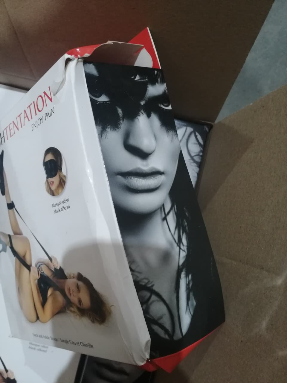 Фіксатори для ніг Fetish Tentation Neck and Ankle Strap (м'яте паковання!!!) - фото 2