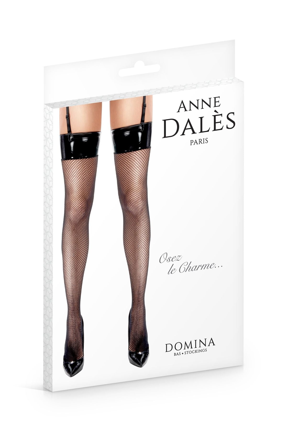 Thumb image for product index 2: Панчохи сітка з вініловим верхом Anne De Ales Domina