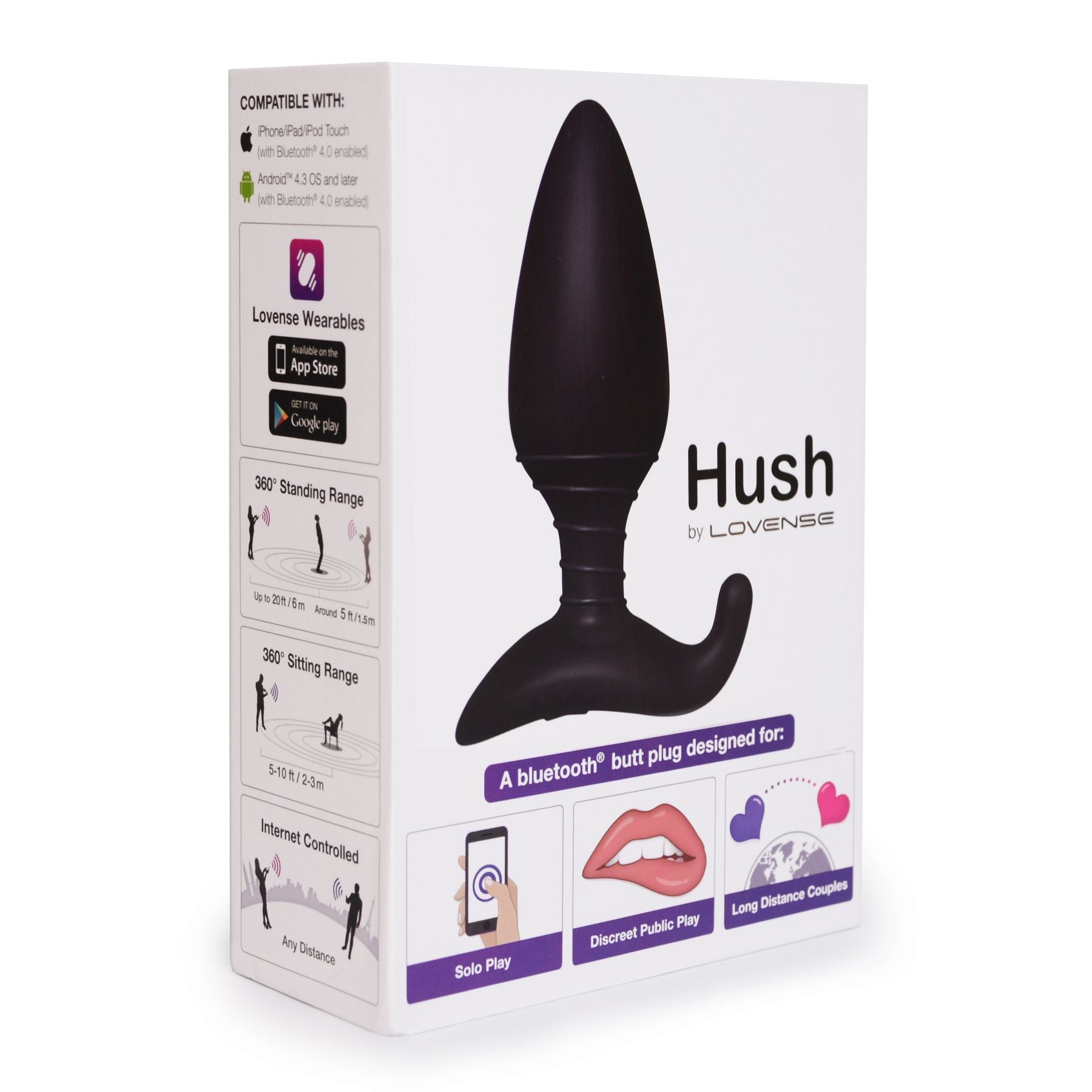 Thumb image for product index 16: Анальна смарт вібропробка Lovense Hush