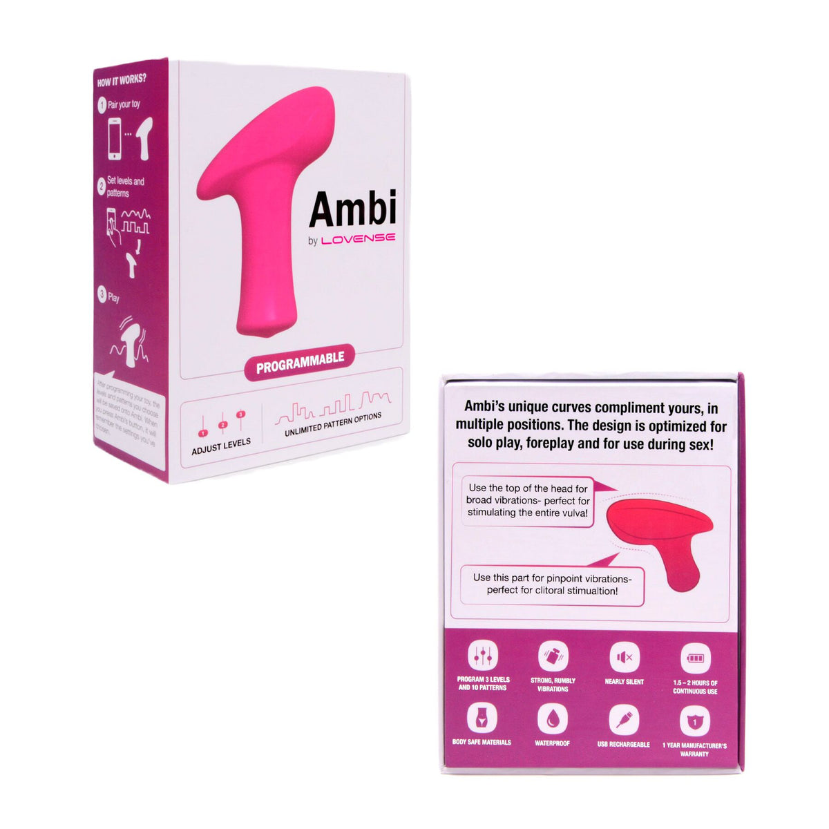 Смарт-віброкуля Lovense Ambi - превʼю 9