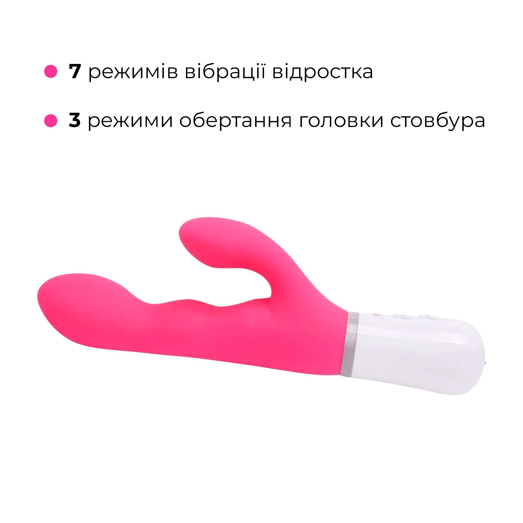 Смарт вібратор-кролик Lovense Nora з обертовим стовбуром - фото 5