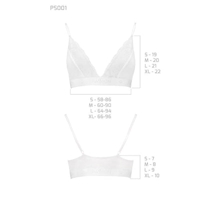 Main image for product index 66: Эластичный топ с кружевом Passion PS001 TOP