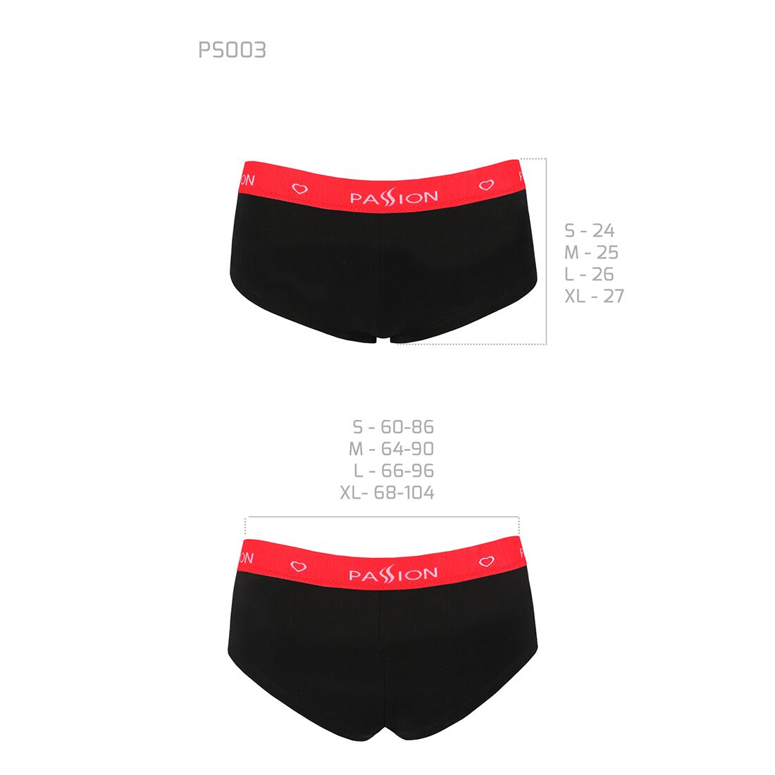 Thumb image for product index 20: Трусики-шортики Passion PS003 PANTIES 