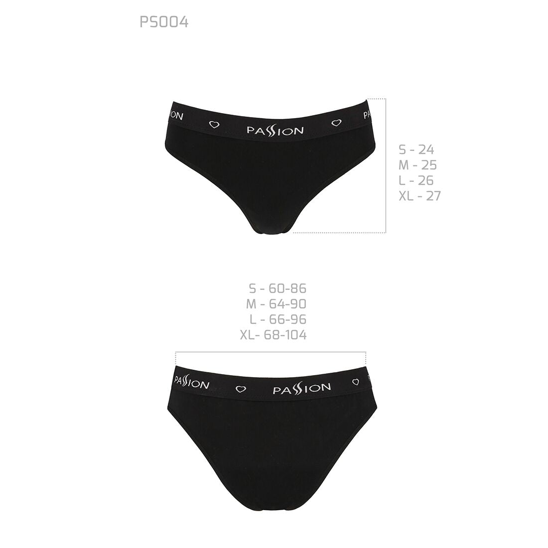 Thumb image for product index 20: Трусики-слипы из хлопка с эластаном Passion PS004 PANTIES 