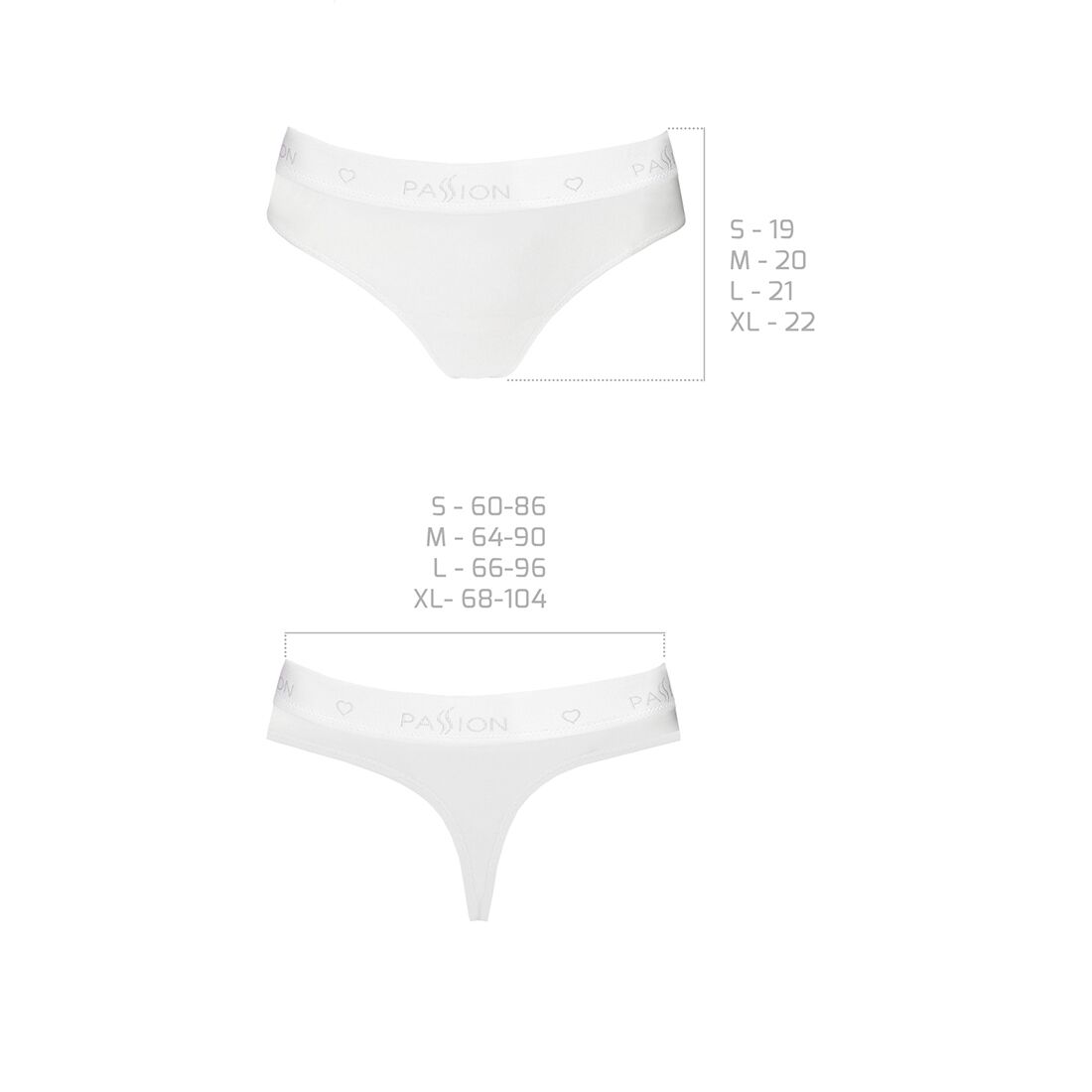 Thumb image for product index 13: Трусики-бразилиана из хлопка Passion PS005 PANTIES 