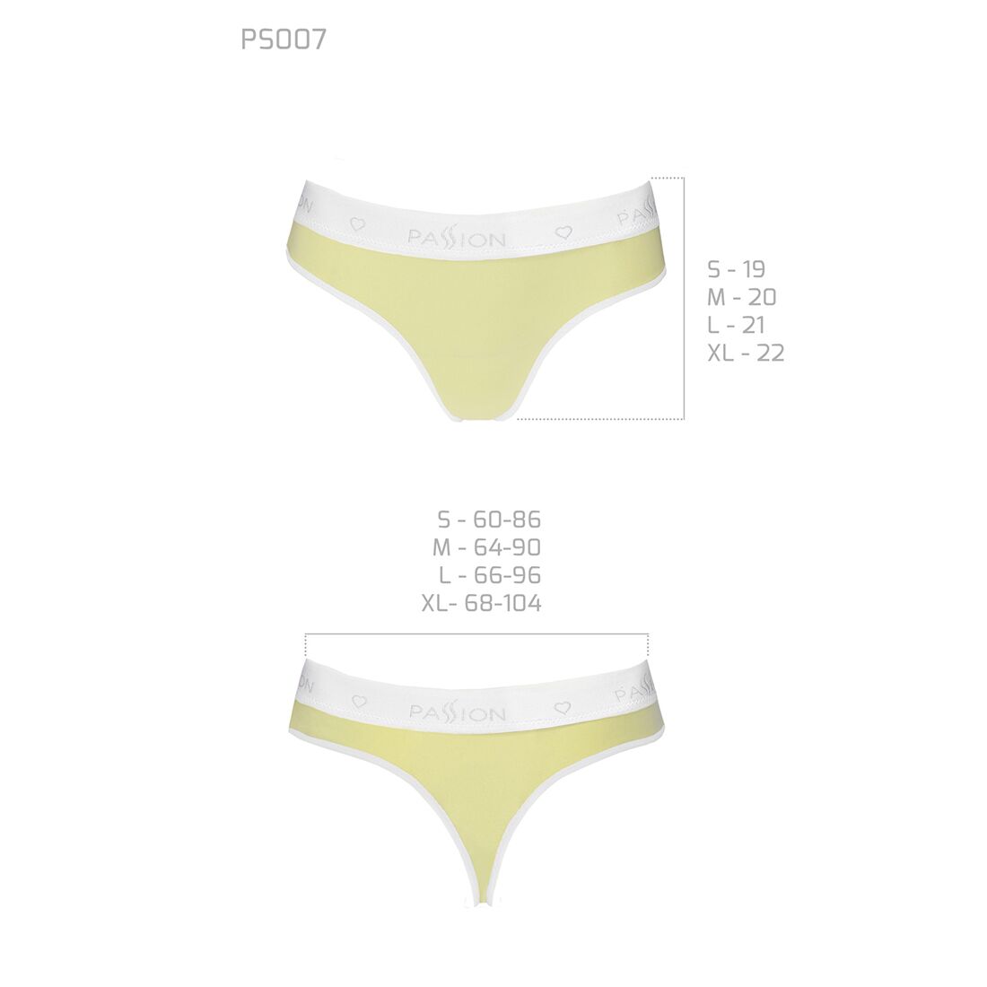 Thumb image for product index 34: Спортивные трусики-стринги Passion PS007 PANTIES 