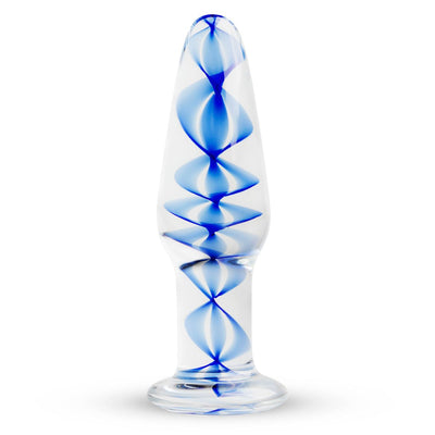 Main image for product index 1: Скляна анальна пробка з внутрішньою спіраллю Gildo Glass Buttplug No. 23